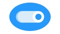 On Toggle Switch, User Interface Control and Setting Activation, Vector, vector design Generative AI Royalty Free Stock Photo