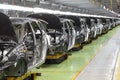 Row of new bodies for Lada Kalina at Avtovaz factory