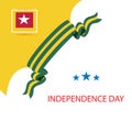 togo independence day logo design vector Royalty Free Stock Photo