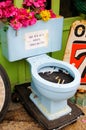 Toilet Ashtray Royalty Free Stock Photo