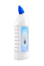 Toilet bottle cleaner on white background. Isolated 3D illustration