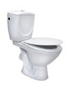 Toilet bowl, isolated on white