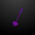 Toilet brush nolan icon. Elements of cleaning set. Simple icon for websites, web design, mobile app, info graphics