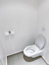 Toilet, clean bathroom view
