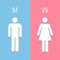 Toilet icon great for any use. Vector EPS10. Royalty Free Stock Photo