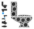 Toilet Icon - Infection Collage and Bonus Icons