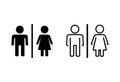 Toilet icon . restrooms icon vector. bathroom sign. wc, lavatory