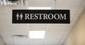 Toilet icon. WC sign restroom sign icon Royalty Free Stock Photo