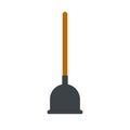 Toilet sanitary plunger tool Royalty Free Stock Photo