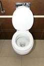 Toilet seat Royalty Free Stock Photo