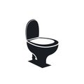 Toilet seat icon vector illustration design Royalty Free Stock Photo