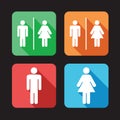 Toilet signs