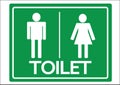 Toilet Symbol Male and Female Icon