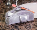 Toiletry bag Royalty Free Stock Photo