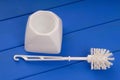 Toiletry brush for toilet bowl