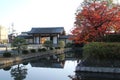 Toji Keigamon Gate in the early morning, in Kyoto, Japan