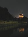 Toji Temple at Night - Kyoto, Japan