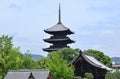 Toji-Temple's Five-story pagoda, Kyoto Japan.