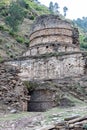 The Tokar-dara Stupa archaeology site in the swat valley