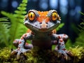 Tokay gecko close up