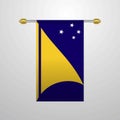 Tokelau hanging Flag