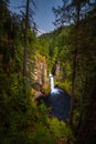 Toketee Falls Douglas County Oregon Royalty Free Stock Photo