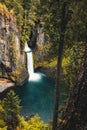 Toketee Falls, Oregon, Umpqua National Forest, United States of America, Travel USA, outdoor, landscape, nature, background,