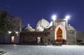 Toki Zargaron dome of jewelers is a traditional covered Bazaar in the historical center of Bukhara Royalty Free Stock Photo