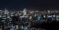 Tokio night view, Tokio, Japan Royalty Free Stock Photo