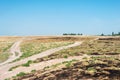 Ruins of Ak Beshim in Tokmok, Kyrgyzstan. It is part of the World Heritage