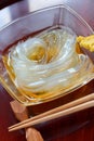 Tokoroten, gelidium jelly, japanese summer food