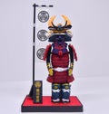 Tokugawa Ieyasu Armor Miniature Display Royalty Free Stock Photo