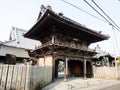 Entrance to Kannonji, temple number 16 of Shikoku pilgrimage