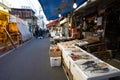 Tsukiji Outer Market in Tokyo, Japan