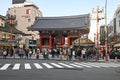 Tokyo Asakusa Kaminarimon and Tourists