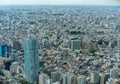 Aerial view of Shinjuku district from Tokyo Government Building