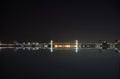 Tokyo Bay reflection night