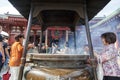 TOKYO - CIRCA JUNE, 2016: Sensoji-ji Red Japanese Temple in Asakusa, Tokyo, Japan on May 16,2016 Royalty Free Stock Photo