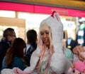 TOKYO - CIRCA NOV 24: Unidentified Japanese girl in Cosplay outfit in Harajuku fashion area