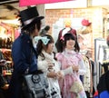TOKYO - CIRCA NOV 24: Girl in Cosplay outfit