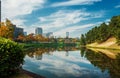 Tokyo city center autumn Royalty Free Stock Photo