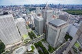 Tokyo city daytime aerial, Japan