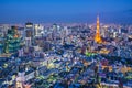 Tokyo Cityscape Royalty Free Stock Photo