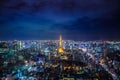 Tokyo cityscape Royalty Free Stock Photo