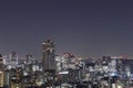Tokyo cityscape at night Royalty Free Stock Photo
