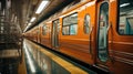 Tokyo Commuter Train, Japan railway local train during sunset Royalty Free Stock Photo