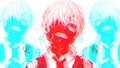 Tokyo ghoul anime series Royalty Free Stock Photo