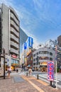 Sunshine-dori street in the otaku culture area aimed at Japanese women called Otome Road.