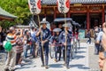 Shinto wedding celebrations at Shiji-ji Shrine In Tokyo, Japan Royalty Free Stock Photo