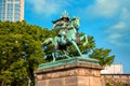 Statue of Kusunoki Masashige, famed Japanese samurai